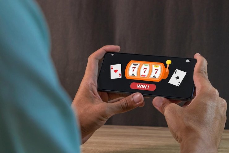 Layar hasil pertandingan real-time di aplikasi mahong777